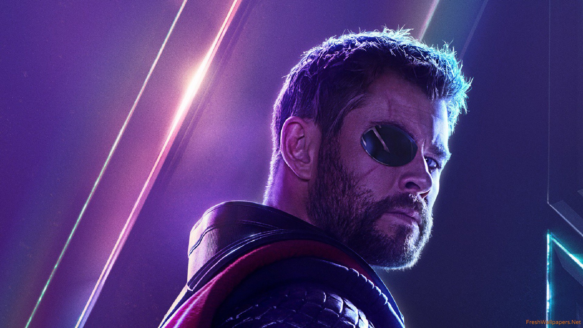 Thor In Avengers Infinity War New Poster Wallpaper Download