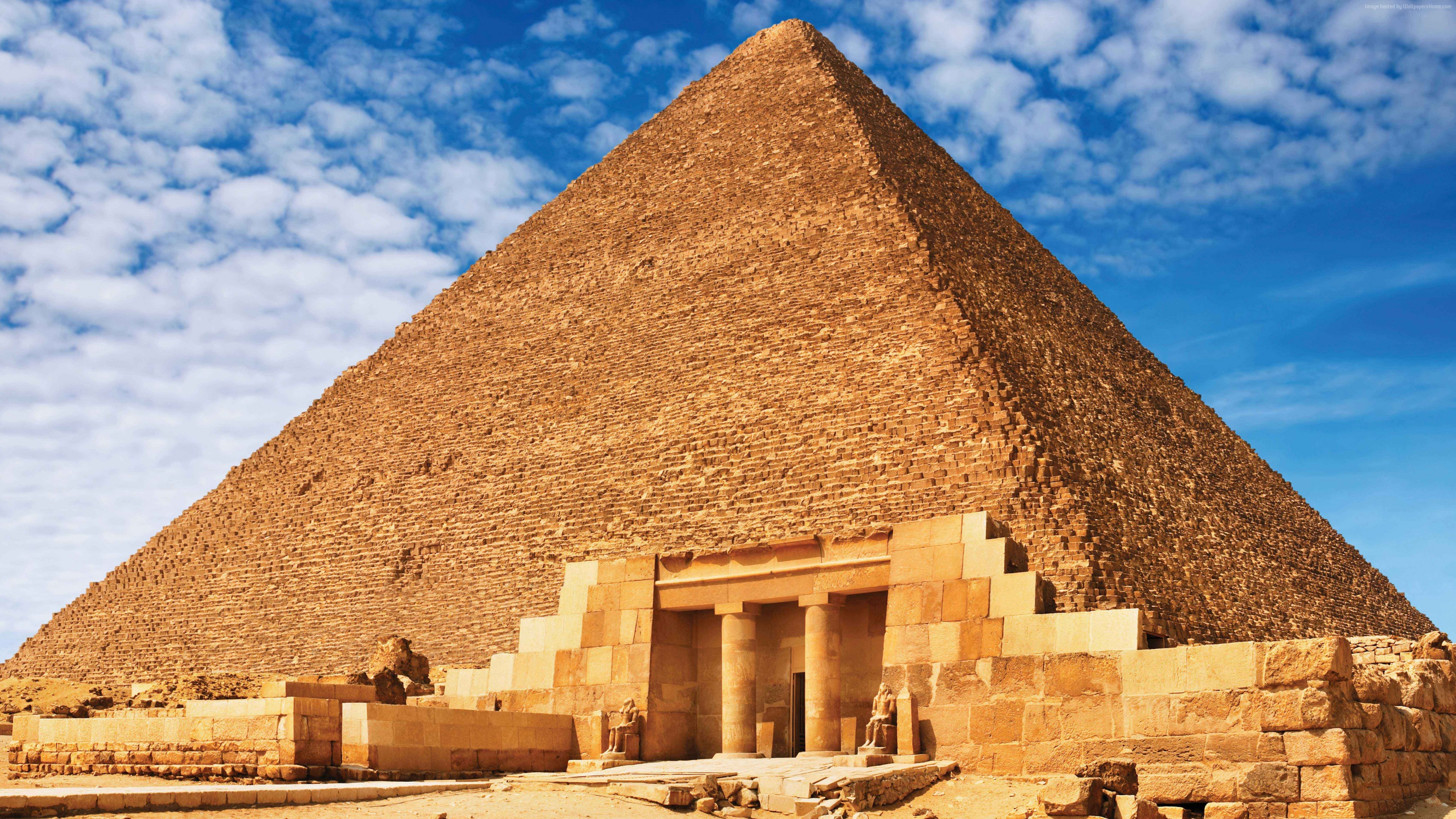 Wallpaper Egypt, pyramid, 8k, Architecture Wallpaper ...